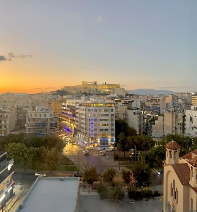 Luxury Studio With Unique View Of The Acropolis أثينا المظهر الخارجي الصورة
